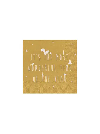 RAEDER | Weihnachts-Servietten 33x33cm | 